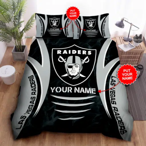Las Vegas Raiders Bedding Set SG34