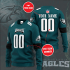 Custom Your Name Philadelphia Eagles PE