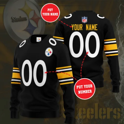 Custom Your Name Pittsburgh Steelers QU71