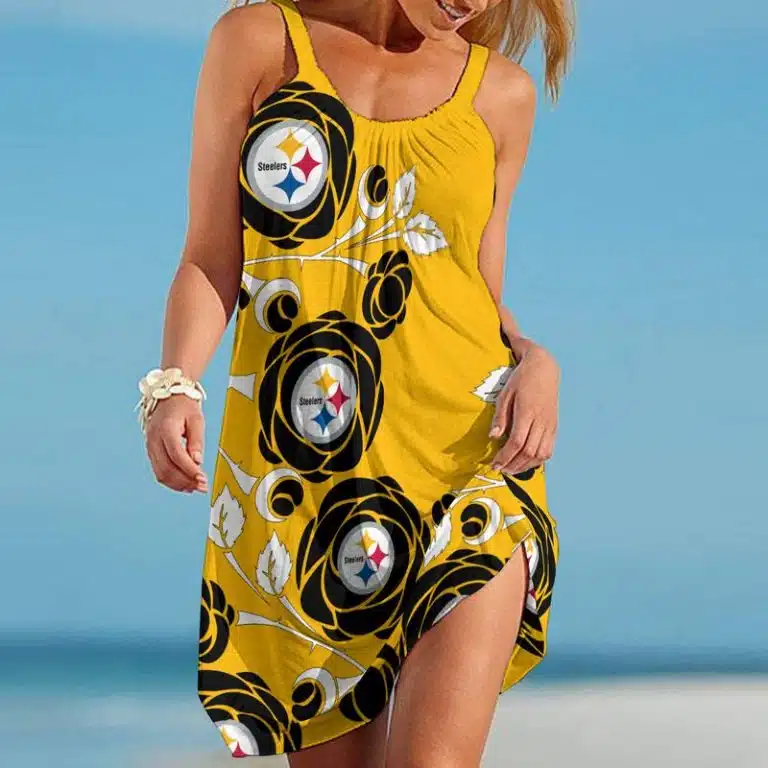 Pittsburgh Steelers Beach Dress Summer EY74