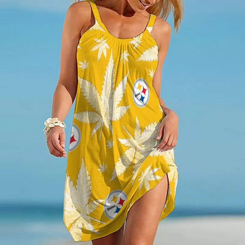 Pittsburgh Steelers Beach Dress Summer FL87