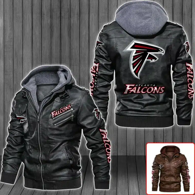 Atlanta Falcons Leather Jacket YC13