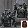 Baltimore Ravens Leather Jacket HR27