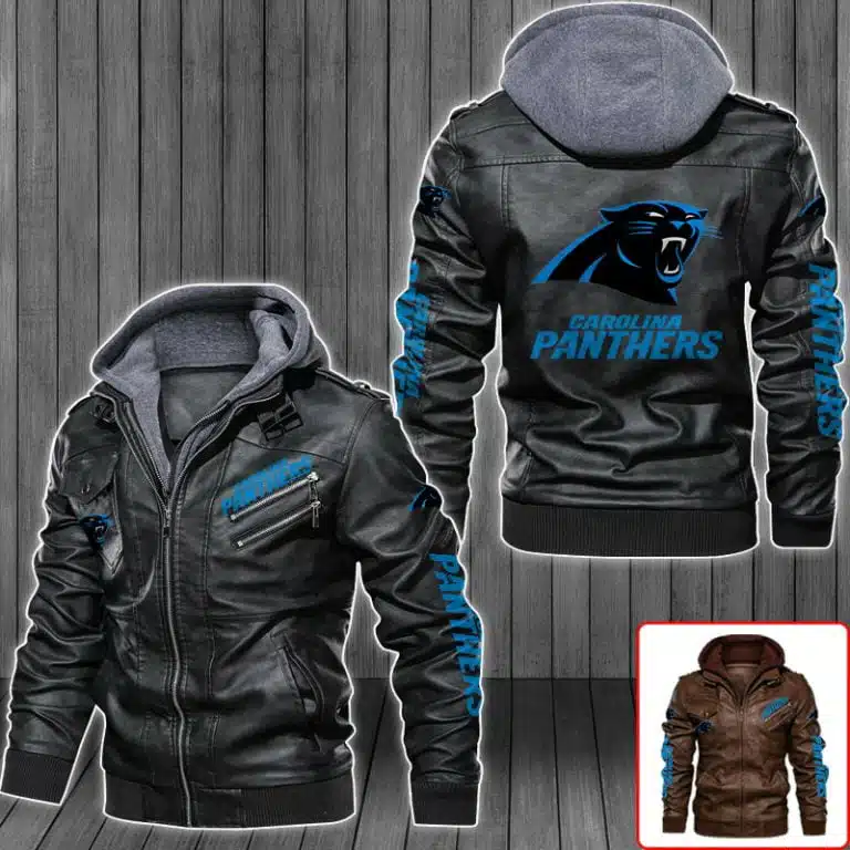 Carolina Panthers Leather Jacket LF41