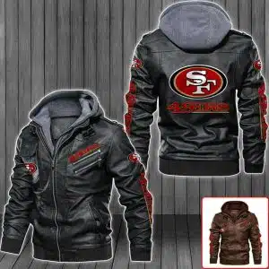 San Francisco 49ers Leather Jacket FH71