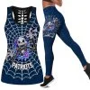 New England Patriots Women's Hollow Out Tank Top + Legging KF33