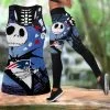New England Patriots Women's Hollow Out Tank Top + Legging JF23