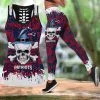 New England Patriots Women's Hollow Out Tank Top + Legging JG69