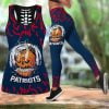 New England Patriots Women's Hollow Out Tank Top + Legging UR22