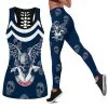 New England Patriots Women's Hollow Out Tank Top + Legging XK31