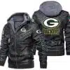 Green Bay Packers Leather Jacket KT74
