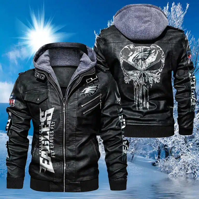 Philadelphia Eagles Leather Jacket US95