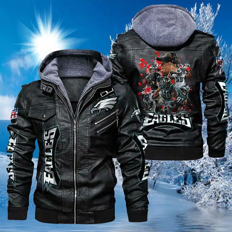 Philadelphia Eagles Leather Jacket EJ67