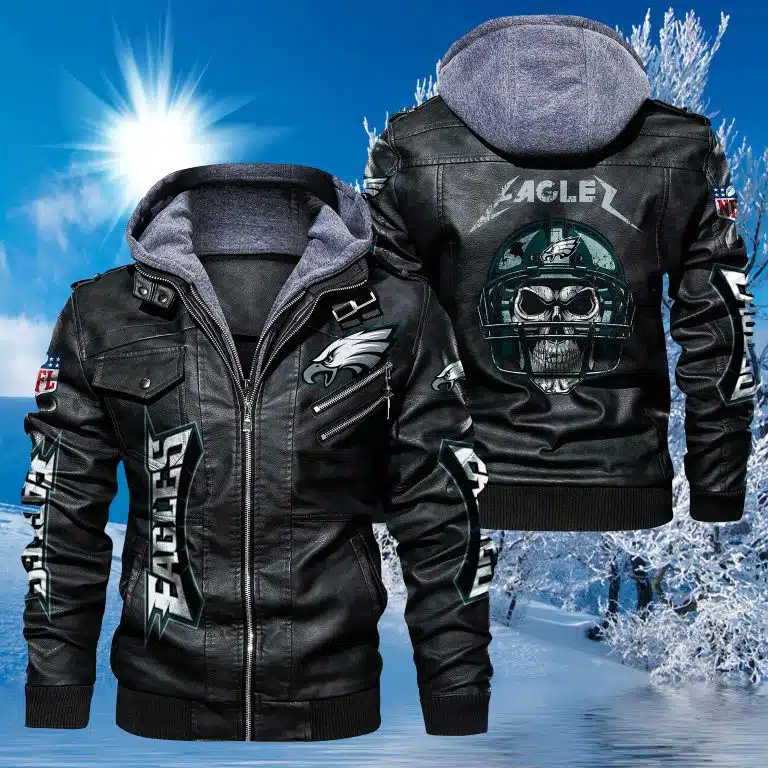 Philadelphia Eagles Leather Jacket CH83