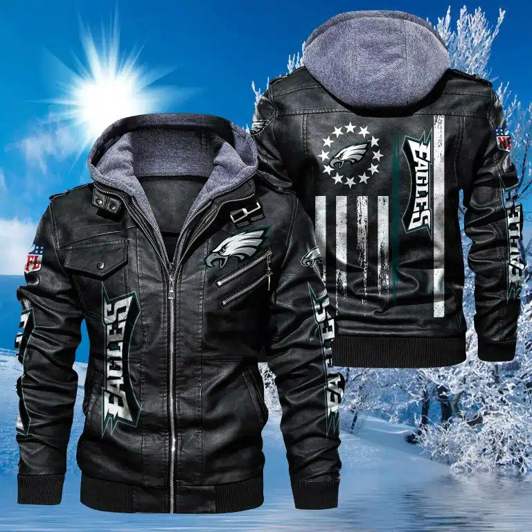 Philadelphia Eagles Leather Jacket TX18