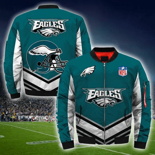 Philadelphia Eagles Bomber Jacket KW79