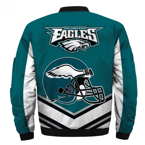 Philadelphia Eagles Bomber Jacket KW79 - Image 3