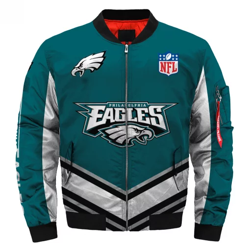 Philadelphia Eagles Bomber Jacket KW79 - Image 2