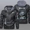 Philadelphia Eagles Leather Jacket UD31