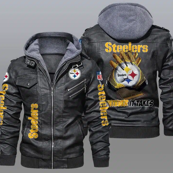 Pittsburgh Steelers Leather Jacket WT74