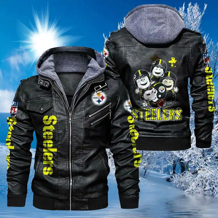 Pittsburgh Steelers Leather Jacket QL27