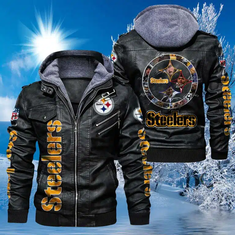 Pittsburgh Steelers Leather Jacket QL23