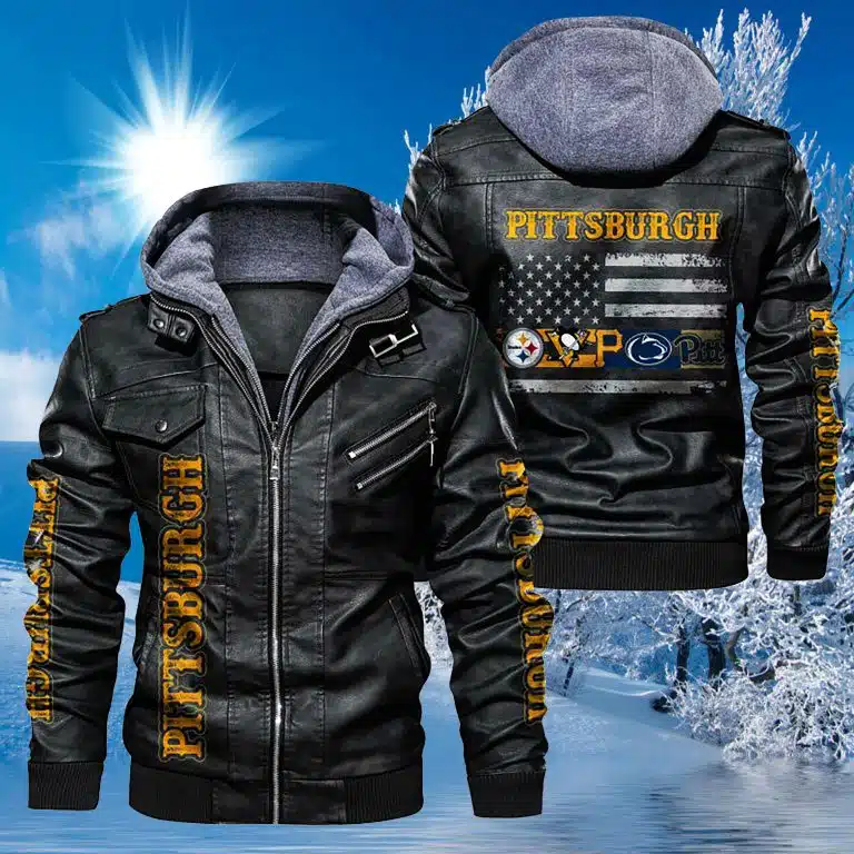 Pittsburgh Steelers Leather Jacket FE23