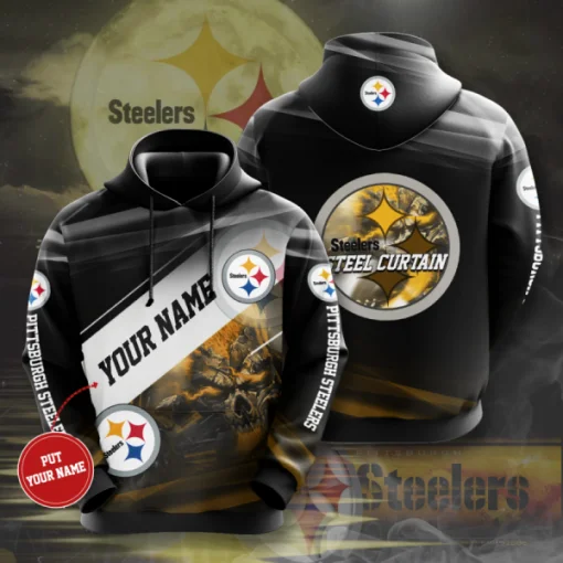 Customize Your Name Pittsburgh Steelers XB64