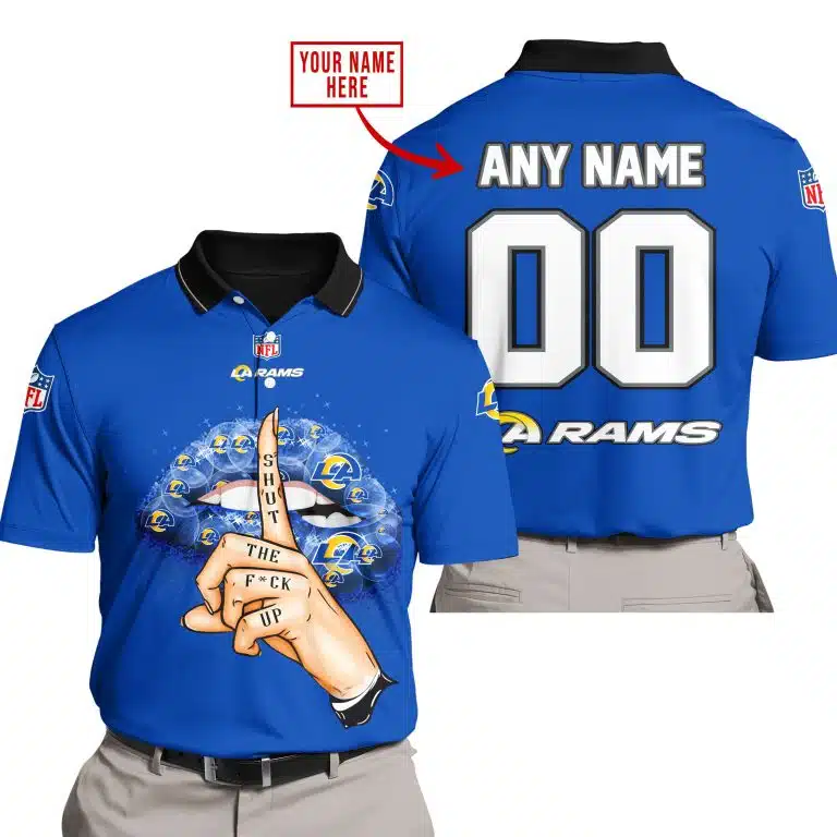 Shut The Fck Up | Los Angeles Rams | Custom Your Name - Image 4