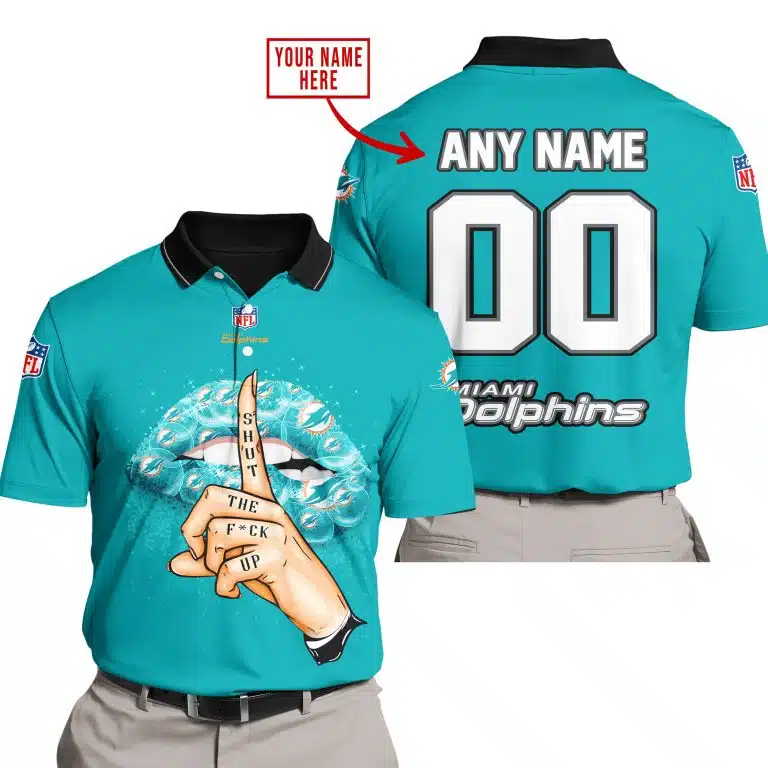 Shut The Fck Up | Miami Dolphins | Custom Your Name - Image 4