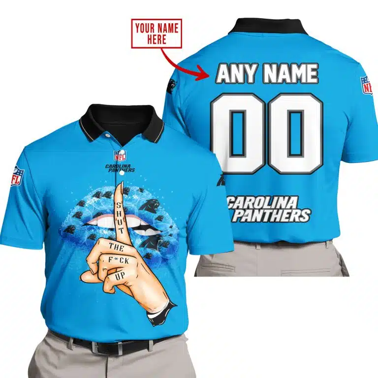 Shut The Fck Up | Carolina Panthers | Custom Your Name - Image 4