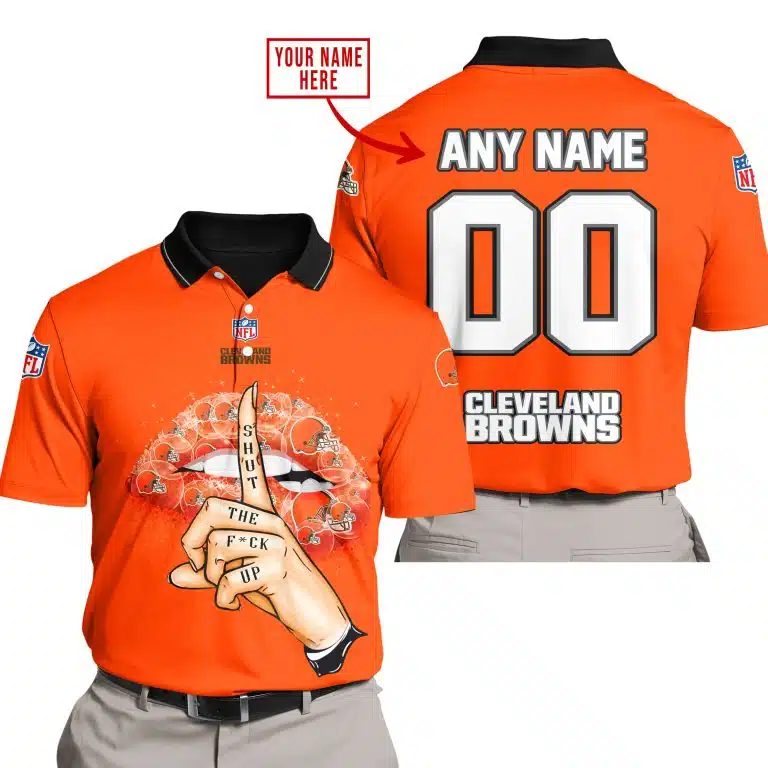 Shut The FCK Up | Cleveland Browns | Custom Your Name - Image 4