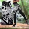 Las Vegas Raiders Women's Hollow Out Tank Top + Legging LD13