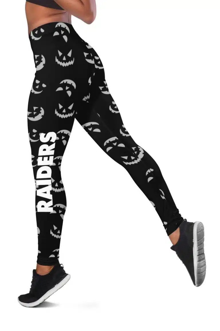Las Vegas Raiders Women's Hollow Out Tank Top + Legging KU43 - Image 3