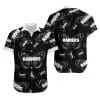 Combo Las Vegas Raiders Button-Up Shirt & Men Shorts UW24