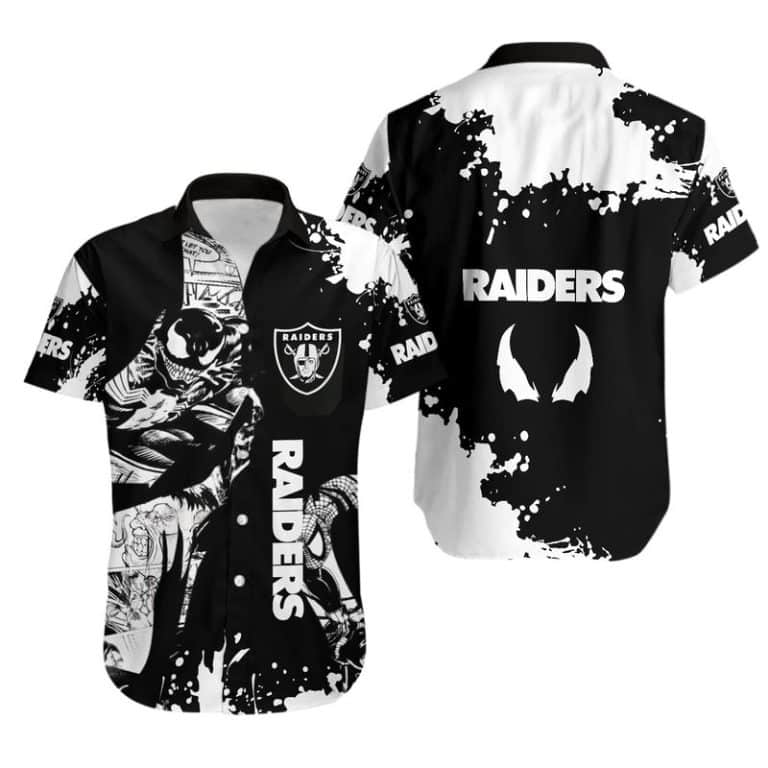 Las Vegas Raiders Button-Up Shirt LU24