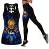 Los Angeles Rams Women's Hollow Out Tank Top + Legging UE83