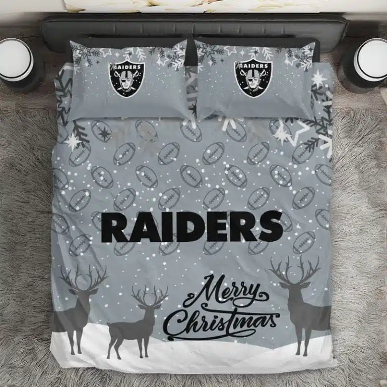 Las Vegas Raiders Bedding Set JT41