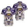 Combo Baltimore Ravens Button-Up Shirt & Men Shorts CK27