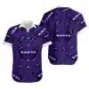 Combo Baltimore Ravens Button-Up Shirt & Men Shorts KC38
