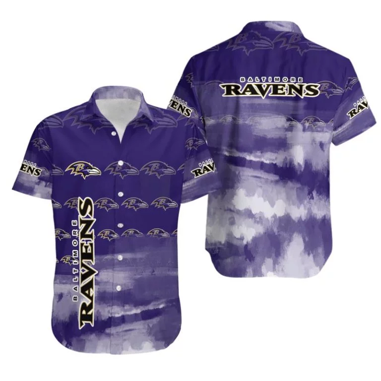 Baltimore Ravens Button-Up Shirt VL25