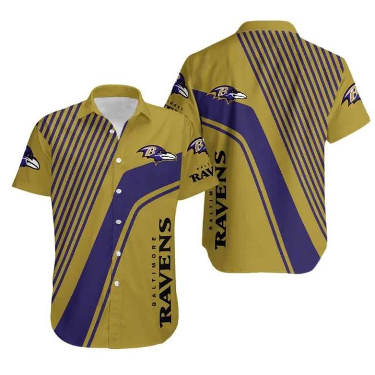 Baltimore Ravens Button-Up Shirt LE13