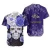 Baltimore Ravens Button-Up Shirt CK41