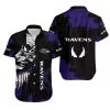 Baltimore Ravens Button-Up Shirt QG73
