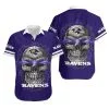 Baltimore Ravens Button-Up Shirt TN41