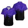 Combo Baltimore Ravens Button-Up Shirt & Men Shorts KS34