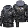 Baltimore Ravens Leather Jacket EK71