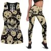 New Orleans Saints Women's Hollow Out Tank Top + Legging WH67