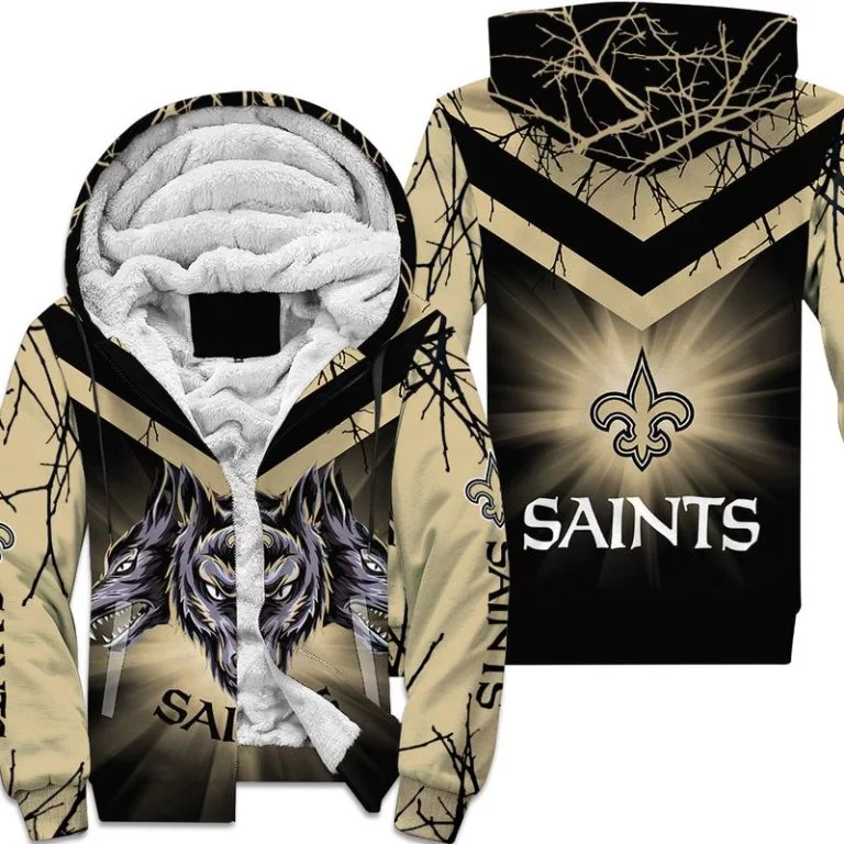 New Orleans Saints Fleece Hoodie RL69