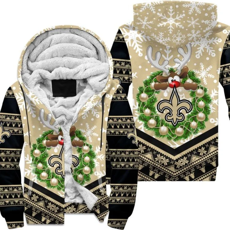 New Orleans Saints Fleece Hoodie RL64